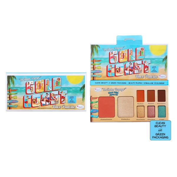 Gold Coast Face Palette - Model Roz x theBalm - Image 3