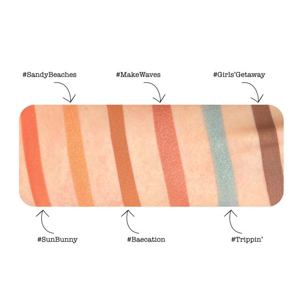 Gold Coast Face Palette - Model Roz x theBalm - Image 5