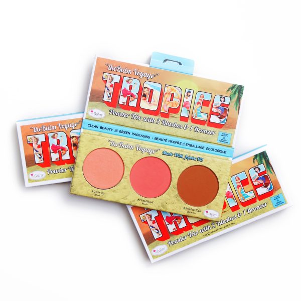 Tropics® Powder Trio - Model Roz x theBalm